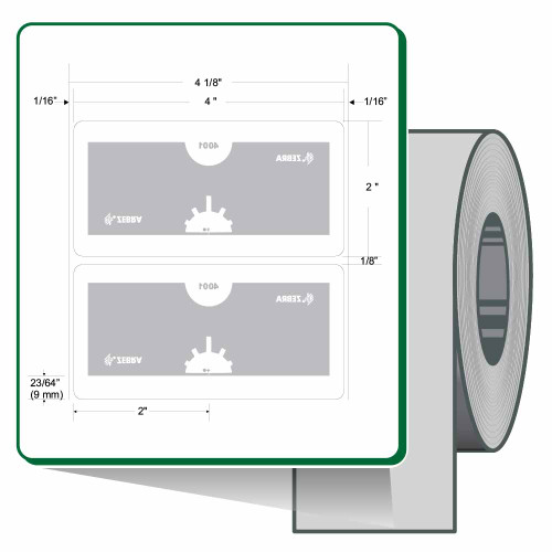 10035242 Zebra Z-Perform 1500T Label